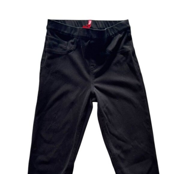 SPANX Women's Sz MP Or Medium Petite Black Jean-ish Ankle Leggings  20018Q - Picture 4 of 10